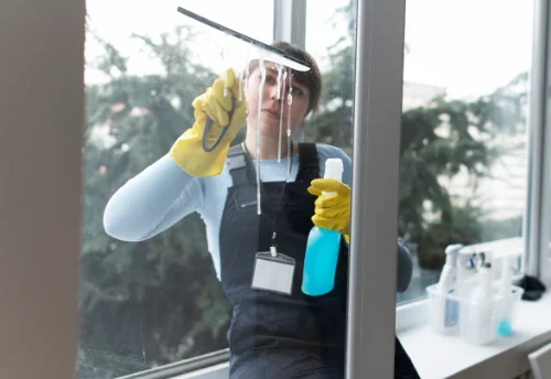 Nettoyage de vitres intérieures et extérieures à Lhospitalet